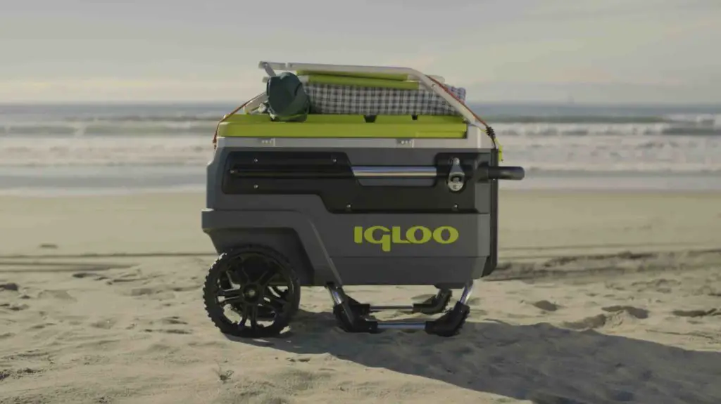 best wheeled cooler for sand