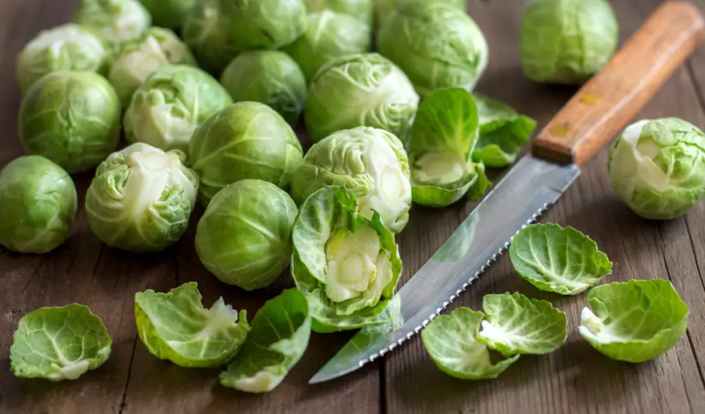 How To Remove Brussel Sprouts From Stalk
